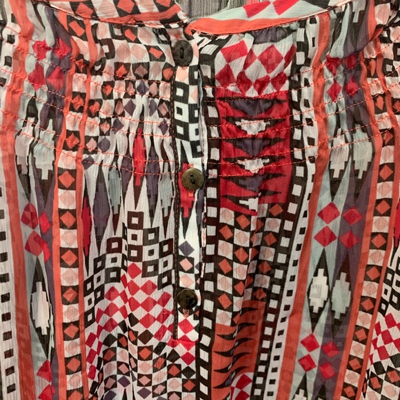Sanctuary Aztec Print Blouse - Picture 3 of 3